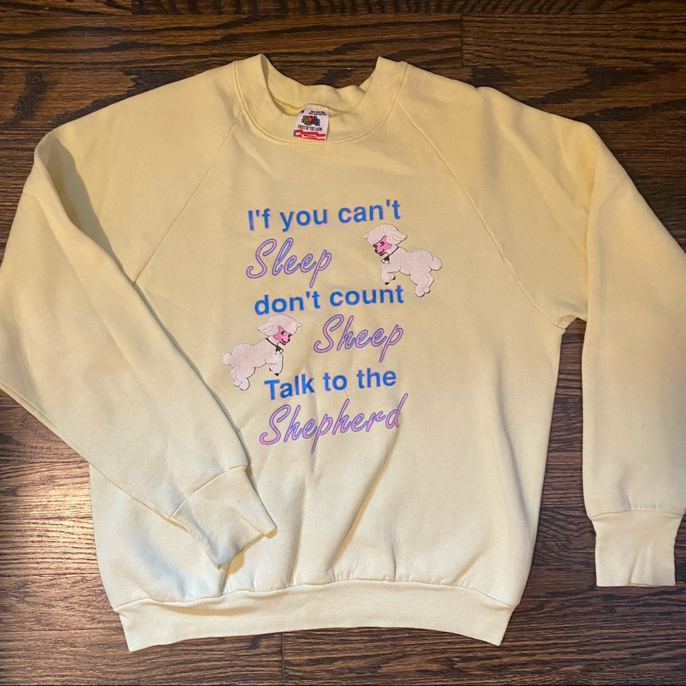 Vintage crew neck sweatshirt